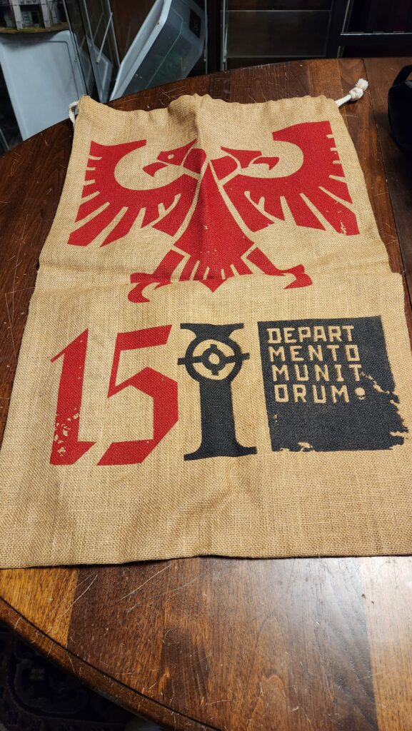 Games Workshop Departmento Munitorum burlap sack