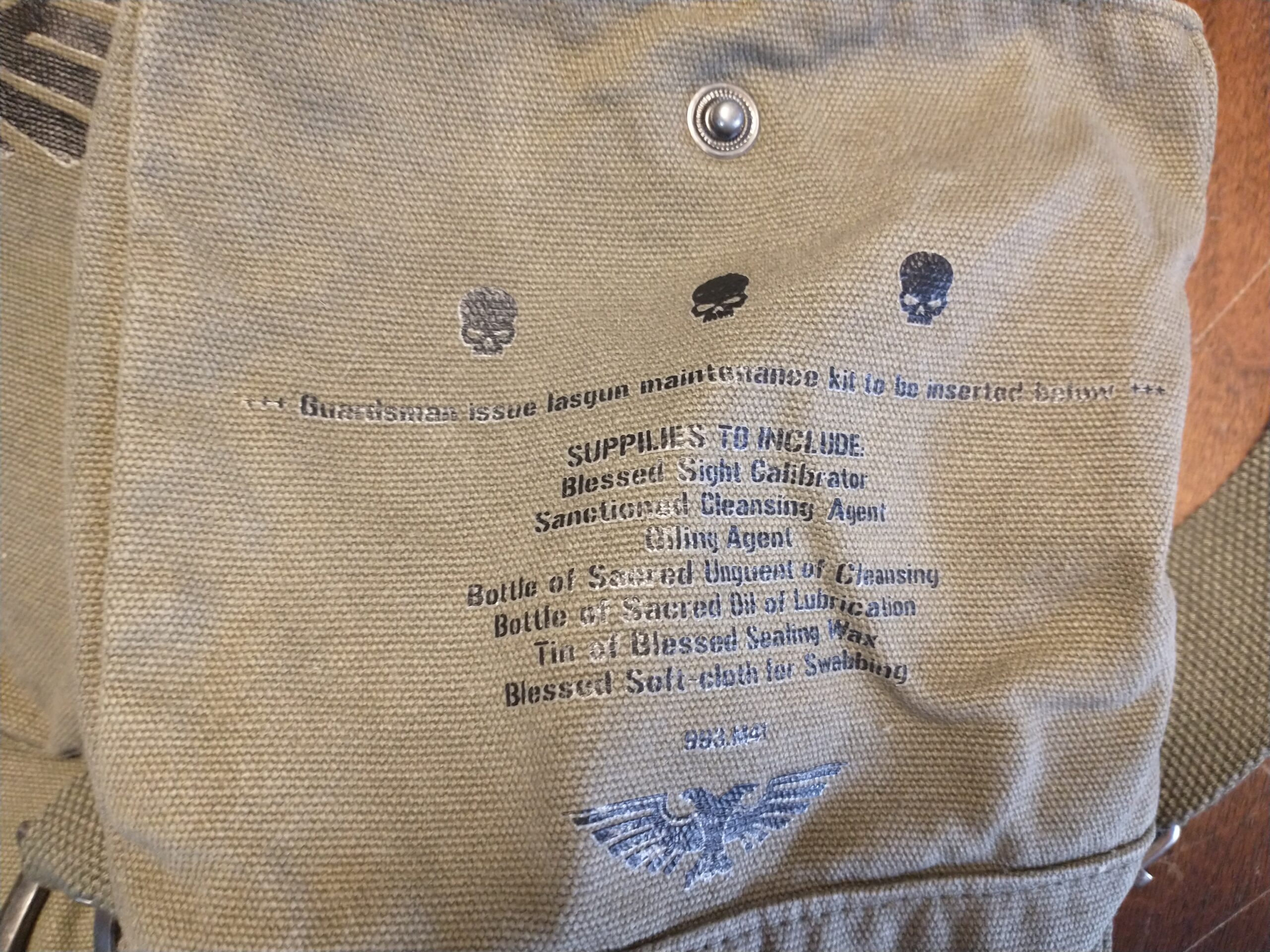 Games workshop Munitorum Backpack Field Kit