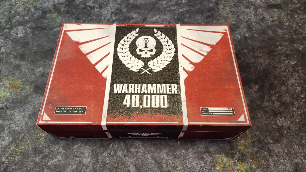 Warhammer 40000 seventh edition limited edition rulebook box