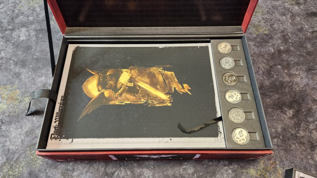 Warhammer 40000 seventh edition limited edition rulebook box contents