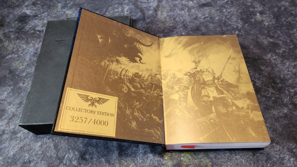 Warhammer 40k 6th edition limited edition rulebook
